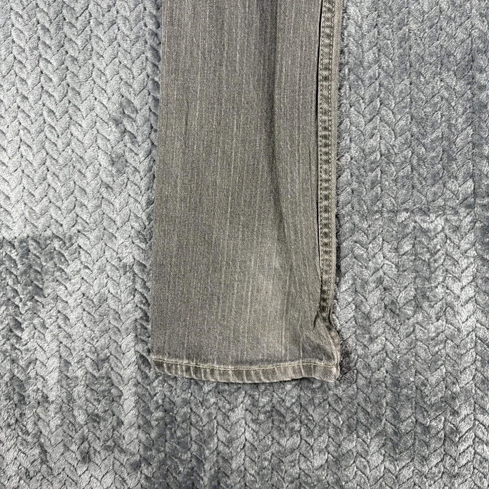 Levis 511‎ Jeans Mens 27x27 Grey Slim Fit Stretch Denim Mid Rise Distressed